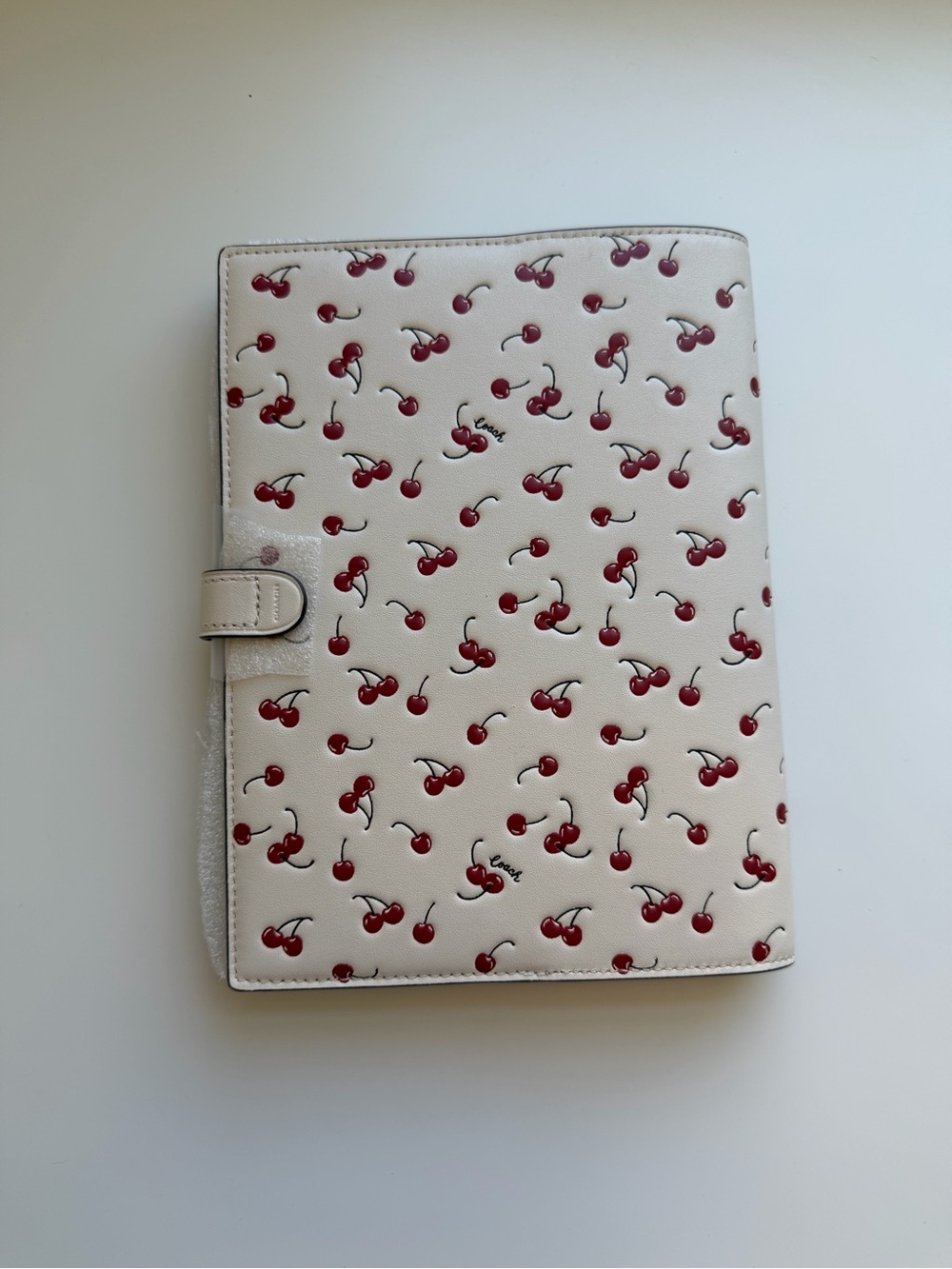 Coach Notebook With Cherry Print - Picture 4 of 8